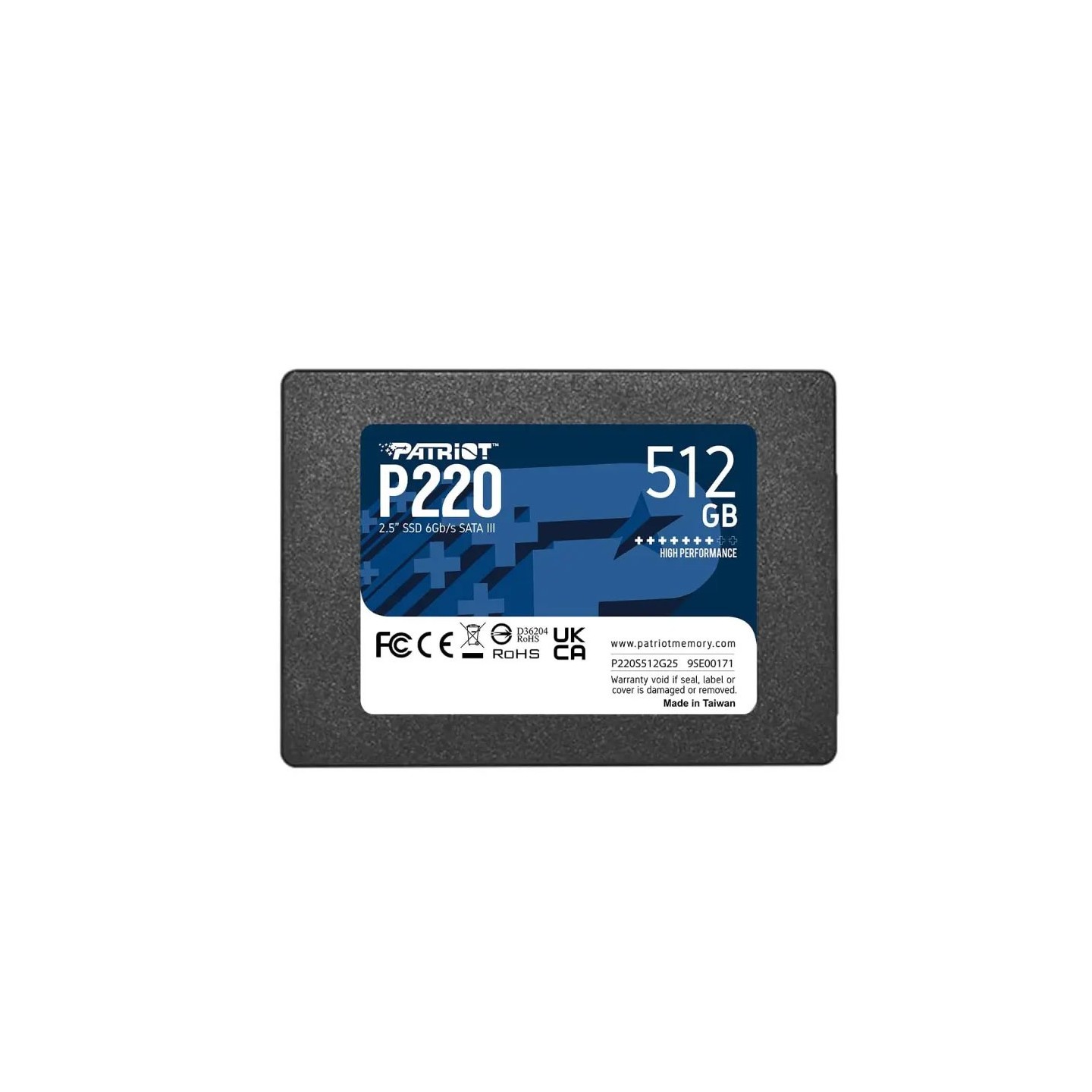 حافظه اس‌اس‌دی پتریوت P220 ( ظرفیت 512 گیگابایت )