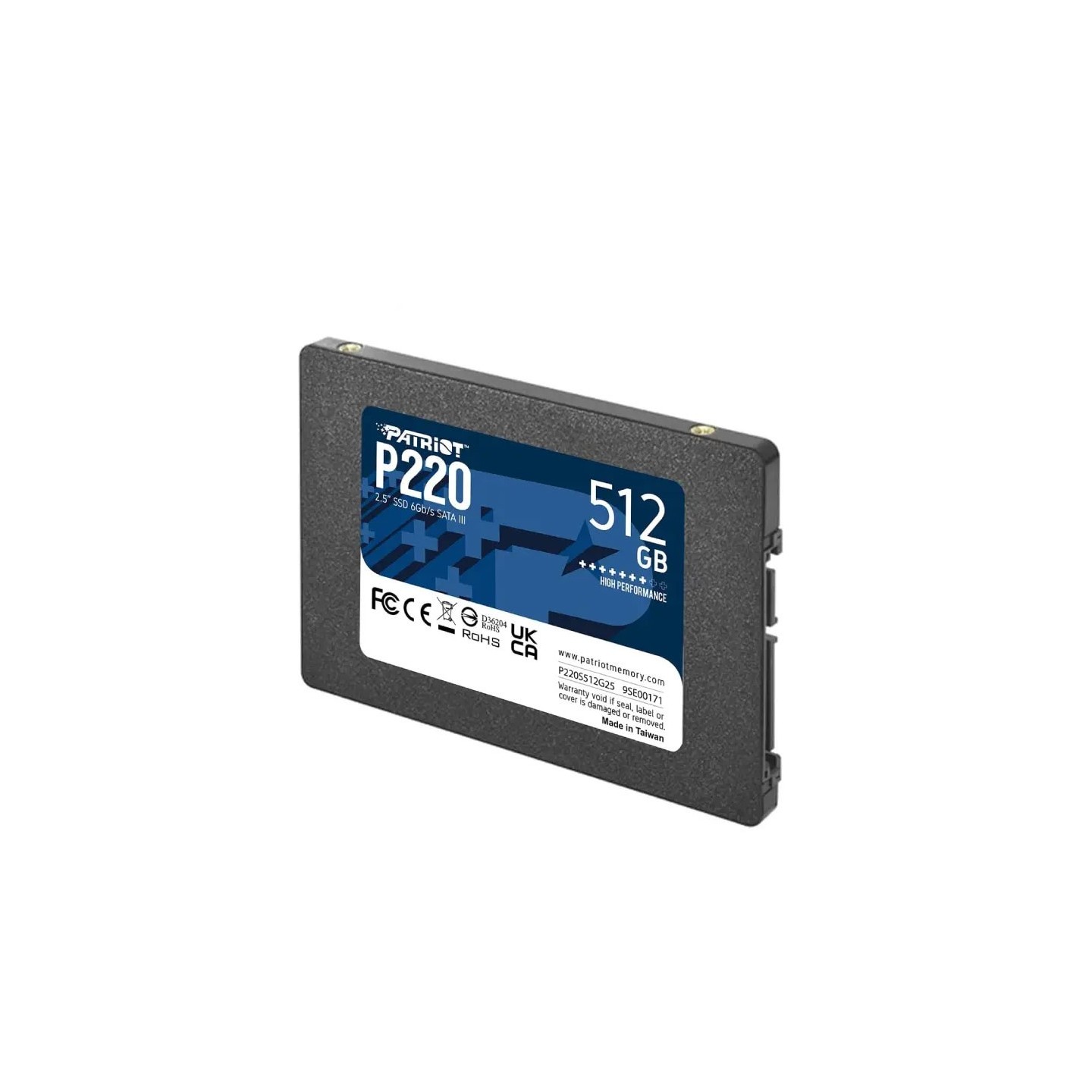 حافظه اس‌اس‌دی پتریوت P220 ( ظرفیت 512 گیگابایت )