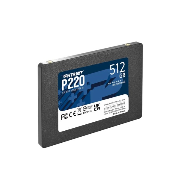 حافظه اس‌اس‌دی پتریوت P220 ( ظرفیت 512 گیگابایت )