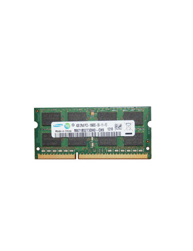 رم لپ تاپ سامسونگ DDR3 تک کاناله 1333 مگاهرتز ظرفیت 4 گیگابایت