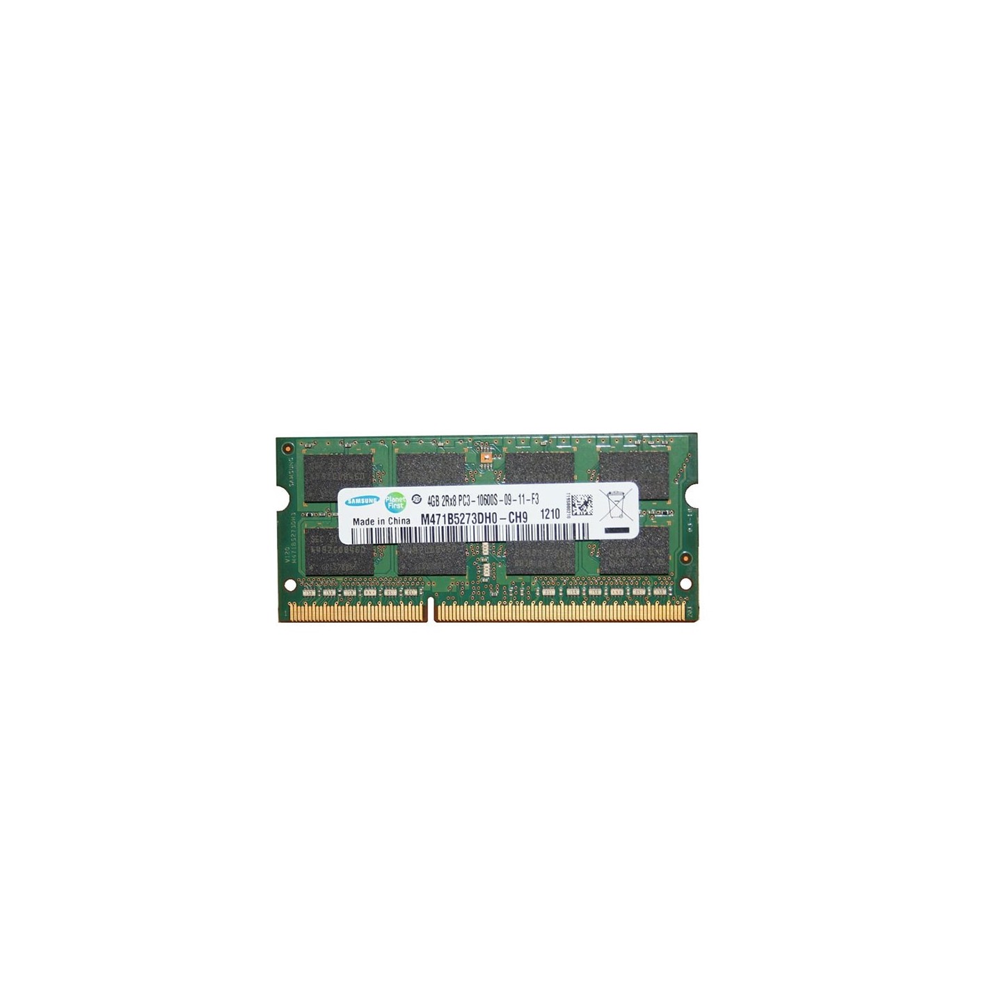 رم لپ‌تاپ 10600-PC3 سامسونگ 1333 مگاهرتز 4 گیگابایت