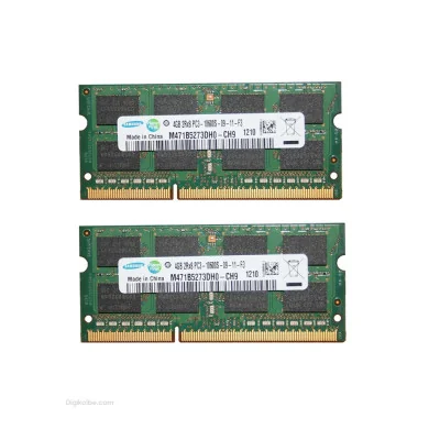 رم لپ تاپ سامسونگ DDR3 تک کاناله 1333 مگاهرتز ظرفیت 4 گیگابایت