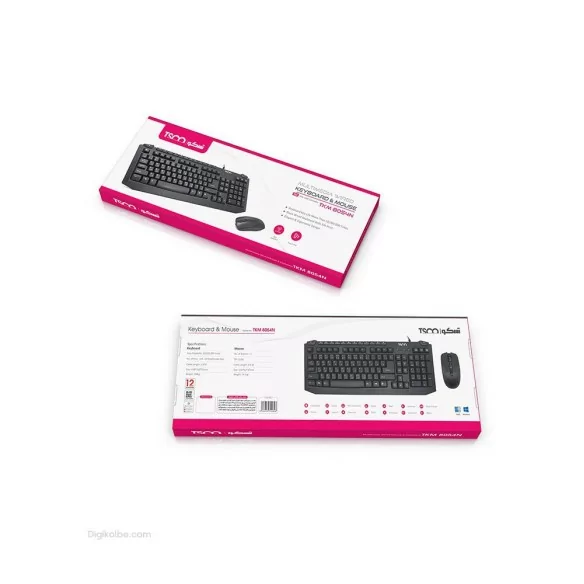 کیبورد و ماوس تسکو TKM-8054N کیبورد و ماوس تسکو TKM-8054N