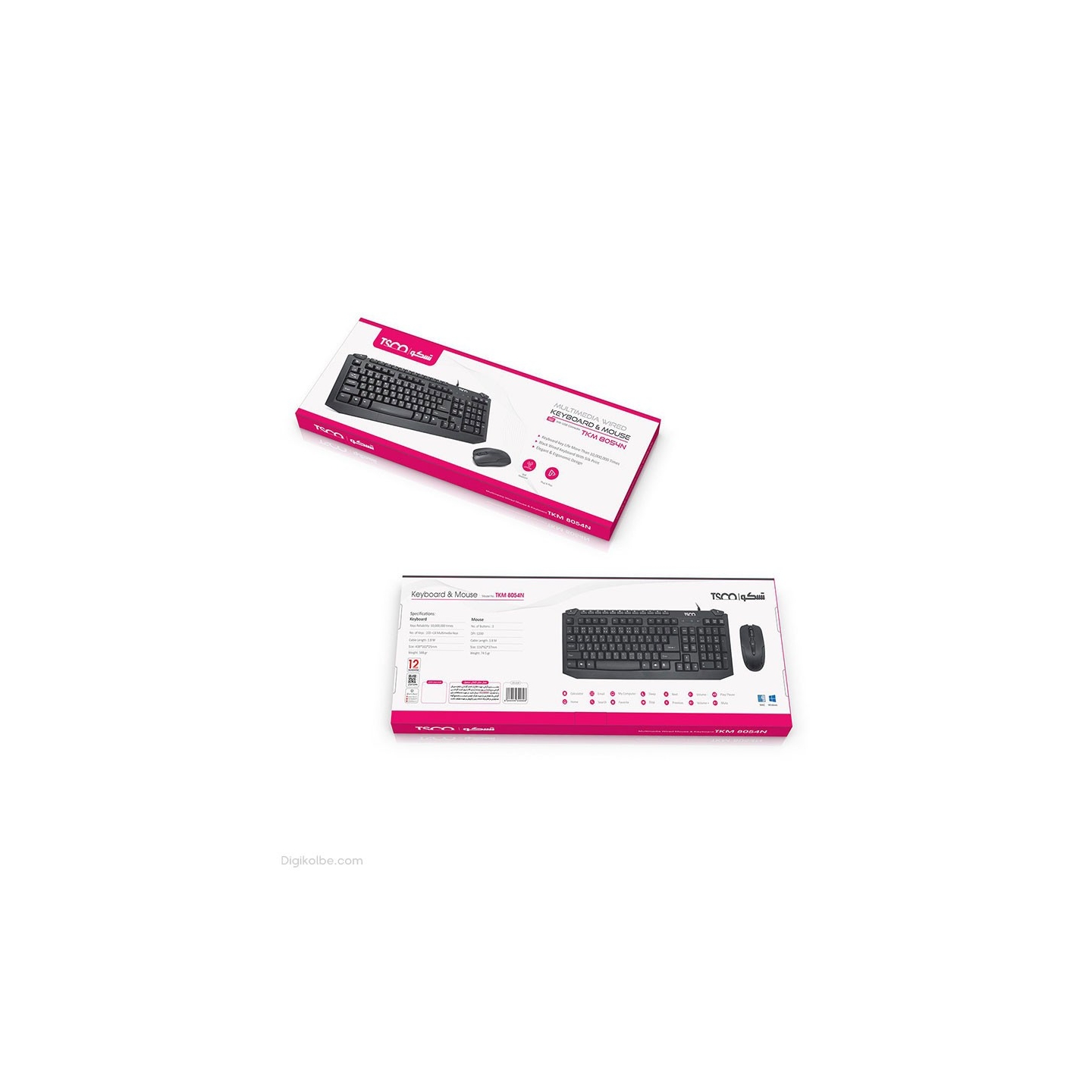 کیبورد و ماوس تسکو TKM-8054N