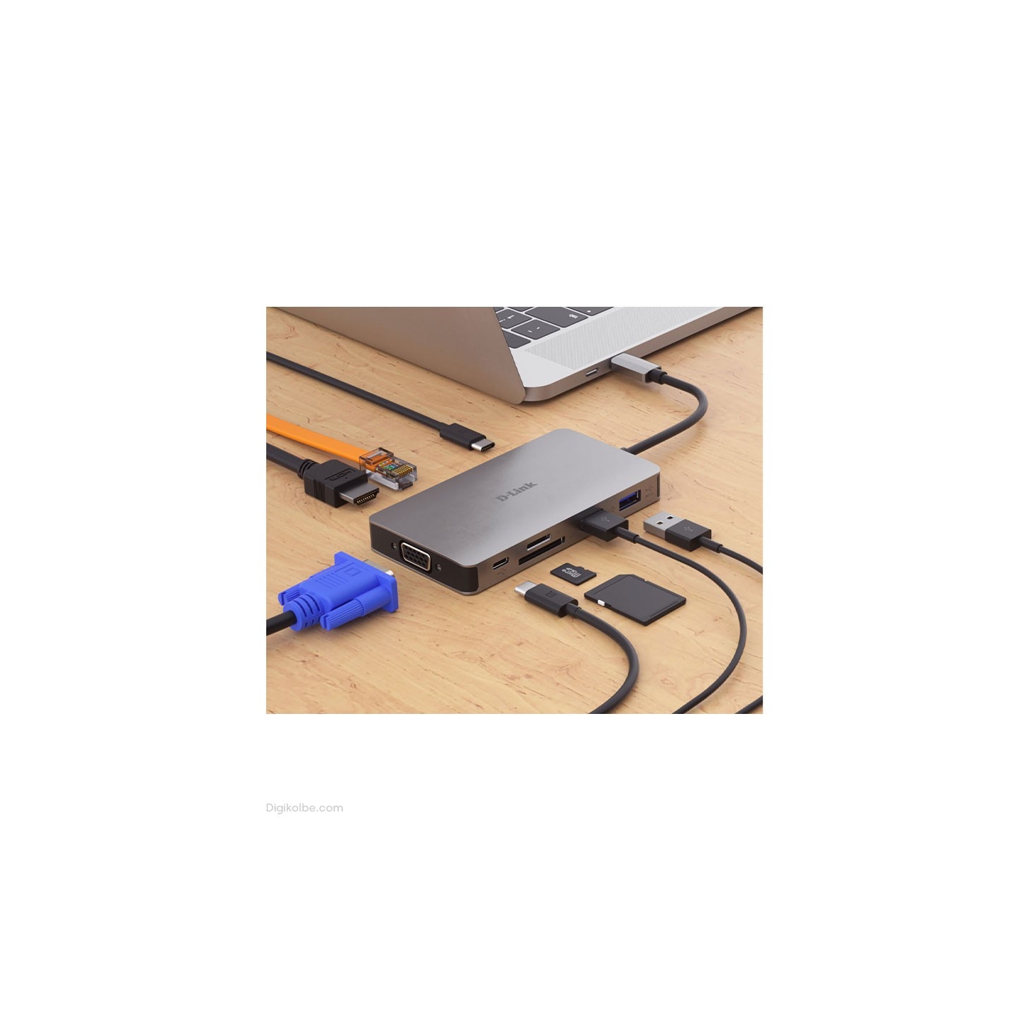 هاب USB-C دی‌لینک DUB-M910 ( 9 پورت )