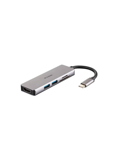 هاب 5 پورت USB-C دی لینک DUB-M530