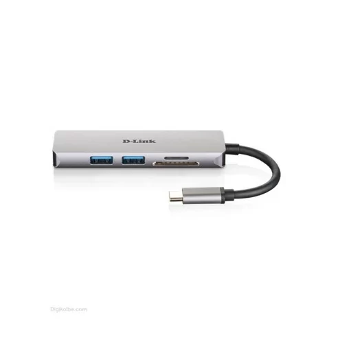 هاب USB-C دیلینک DUB-M530 ( 5 پورت )