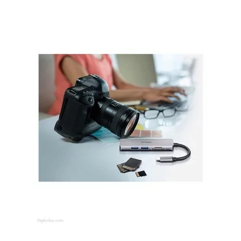 هاب USB-C دیلینک DUB-M530 ( 5 پورت )