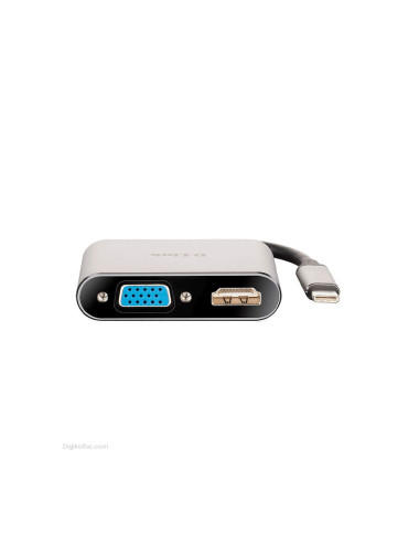 هاب USB-C به HDMI/VGA‌ دی لینک DUB-V210