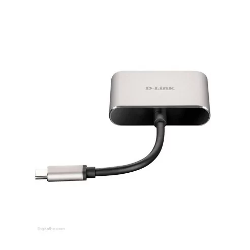 هاب USB-C به HDMI/VGA دیلینک DUB-V210