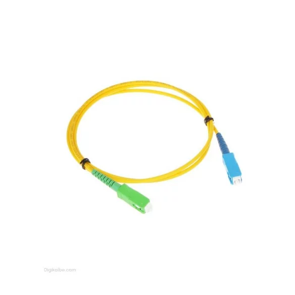 کابل شبکه پچکورد فیبرنوری ( SC-SC سینگل مود UPC-UPC | طول 1.5 متری ) کابل شبکه پچکورد فیبرنوری ( SC-SC سینگل مود UPC-UPC | طول 1.5 متری )