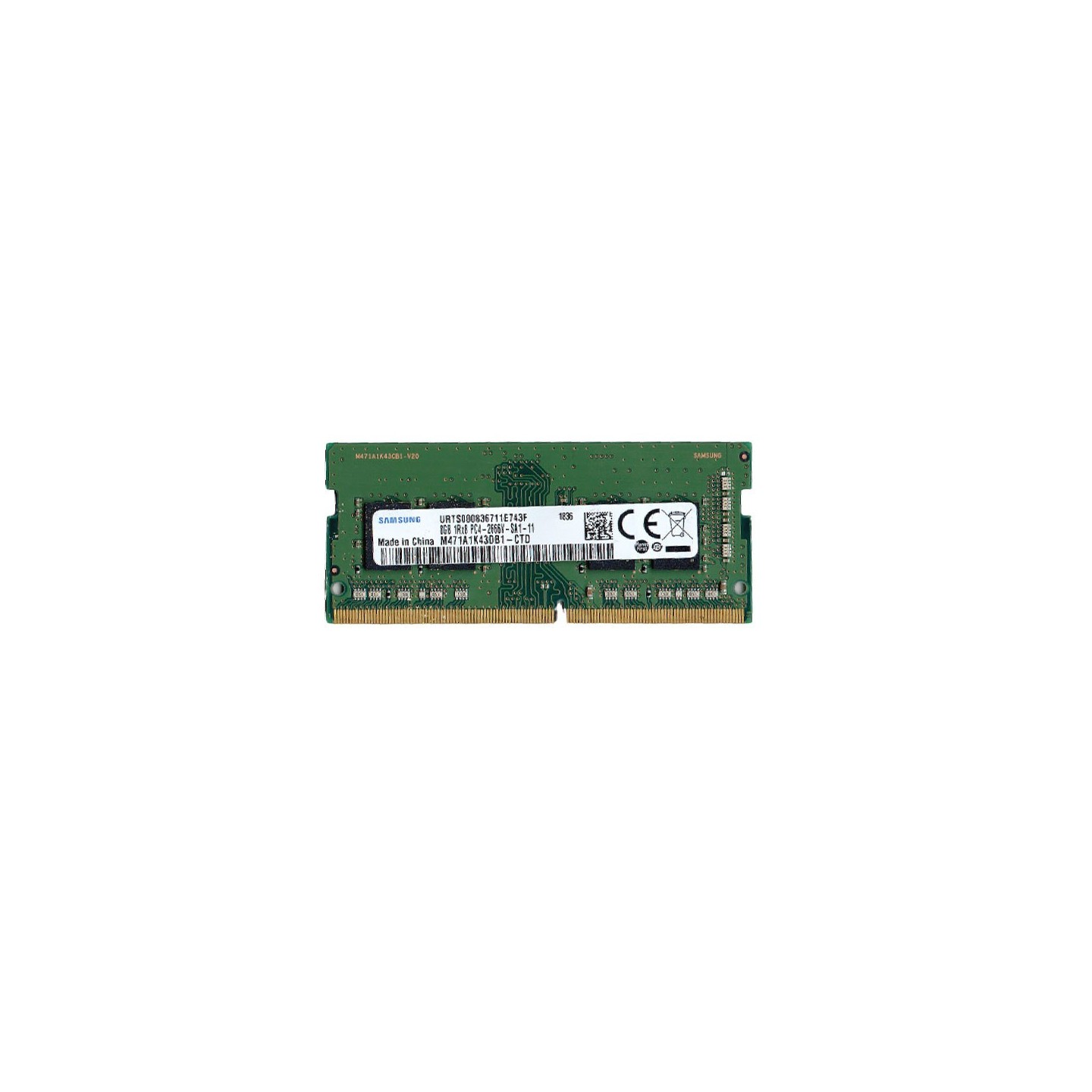 رم لپ‌تاپ PC4-2666 سامسونگ 8 گیگابایت (اورجینال)