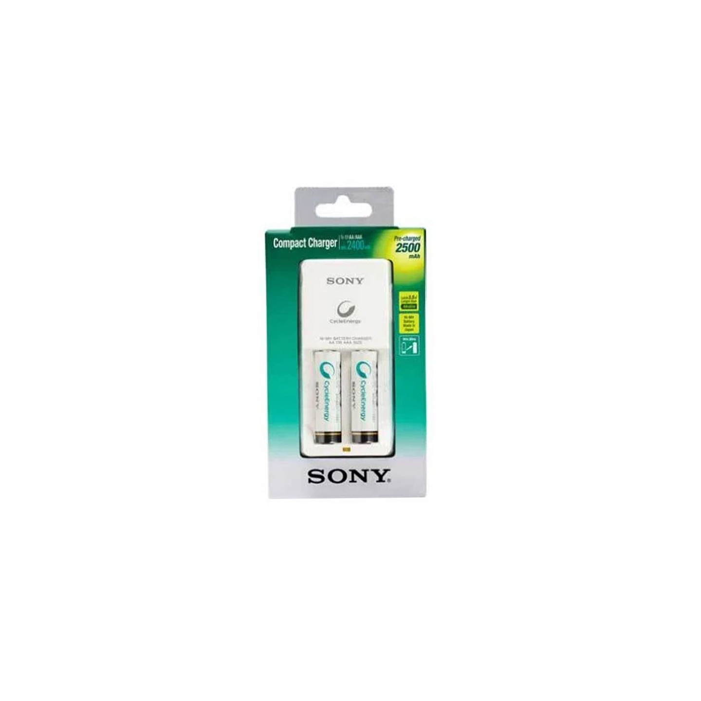 شارژر باتری سونی BCG-34HW2GN ( به همراه 2 عدد باتری | اورجینال)