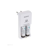 شارژر باتری سونی BCG-34HW2GN ( به همراه 2 عدد باتری | اورجینال)
