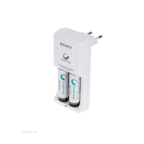 شارژر باتری سونی BCG-34HW2GN ( به همراه 2 عدد باتری | اورجینال)