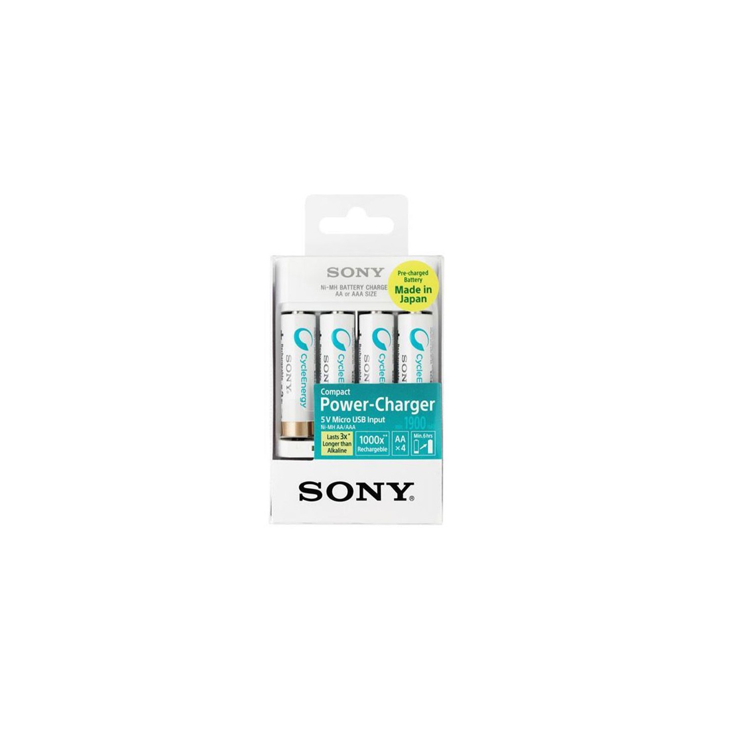 شارژر باتری سونی BCG-34HHU4K – شارژر سریع و مطمئن