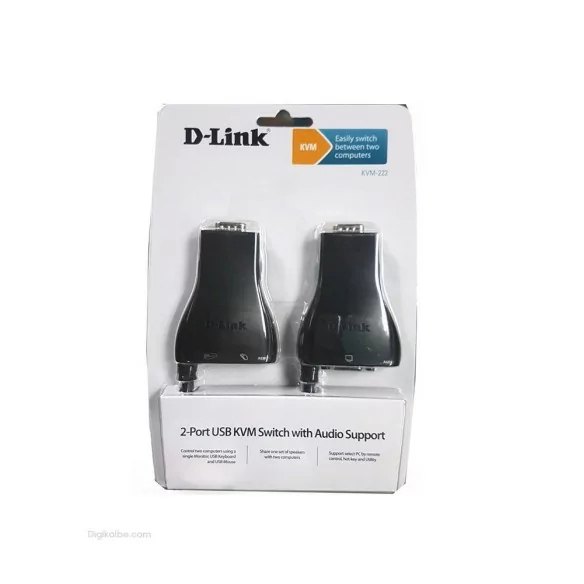 کیویام دیلینک KVM-222(2 پورت) کیویام دیلینک KVM-222(2 پورت)