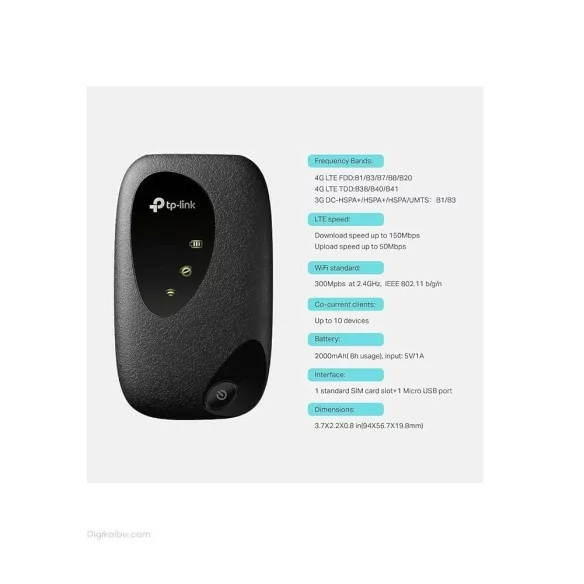 مودم تیپیلینک M7000 (قابل حمل) مودم تیپیلینک M7000 (قابل حمل)