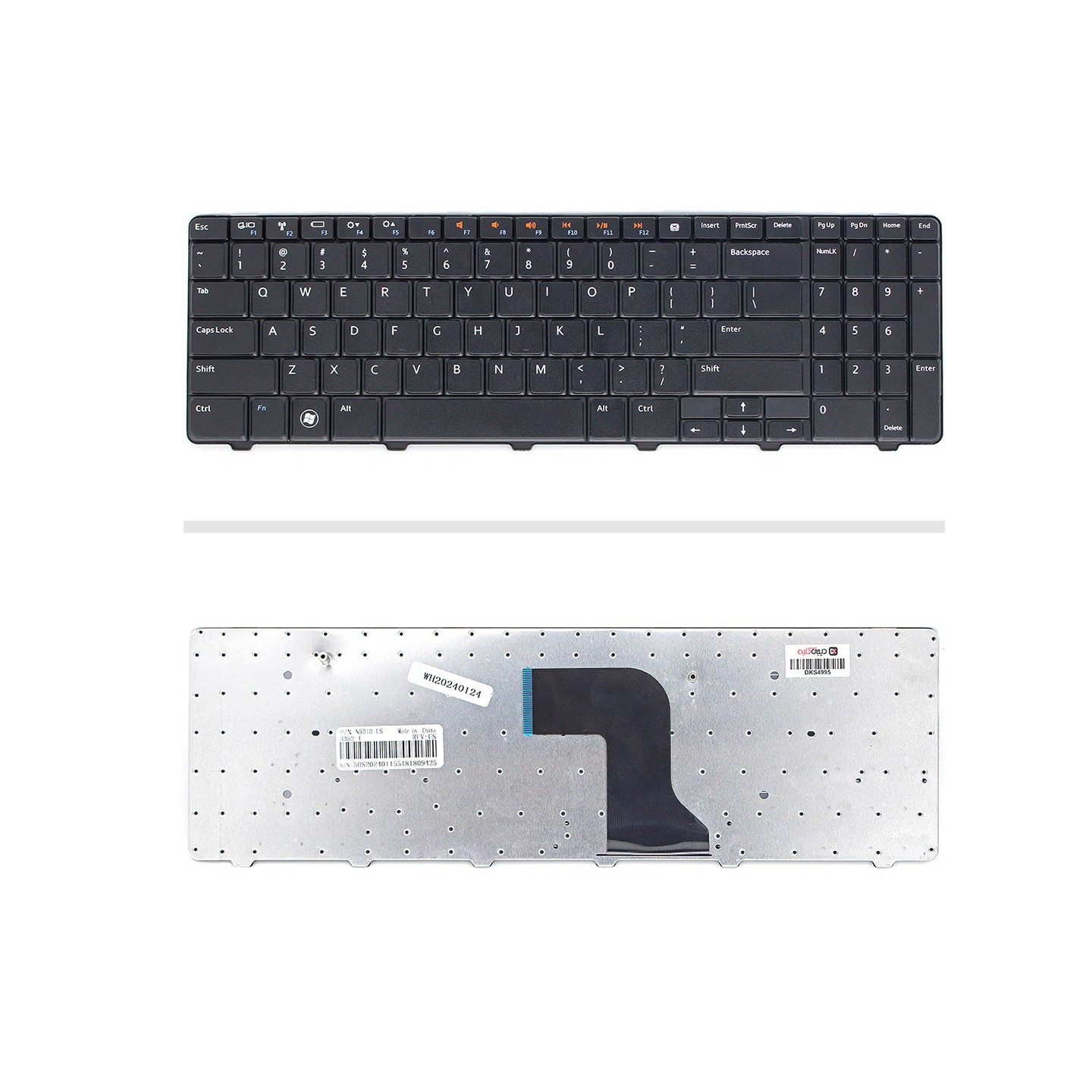 کیبورد لپ‌تاپ دل M5010 (Inspiron)