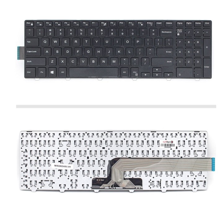 کیبورد لپ‌تاپ دل 3576 (Inspiron 15 | با فریم)