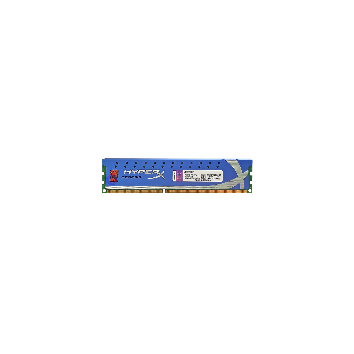 رم دسکتاپ PC3 کینگ استون 4 گیگابایت (HyperX تک کاناله 1600 مگاهرتز | استوک)