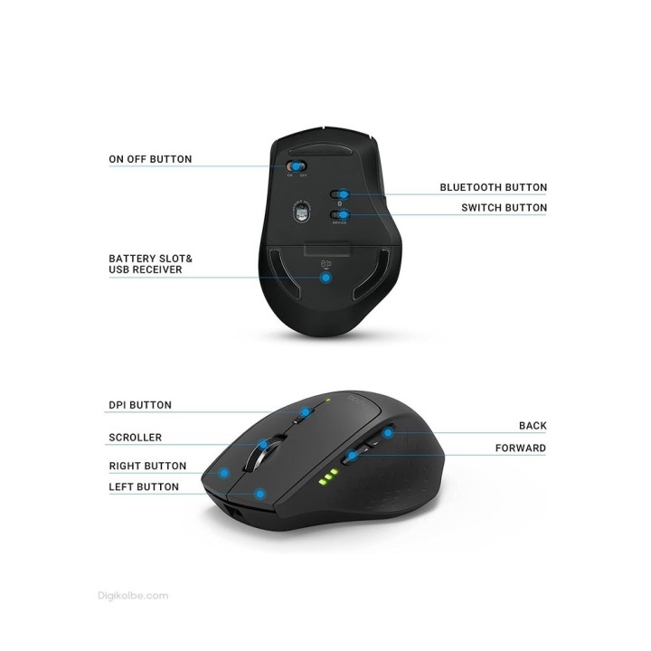 ماوس بی‌سیم رپو MT550