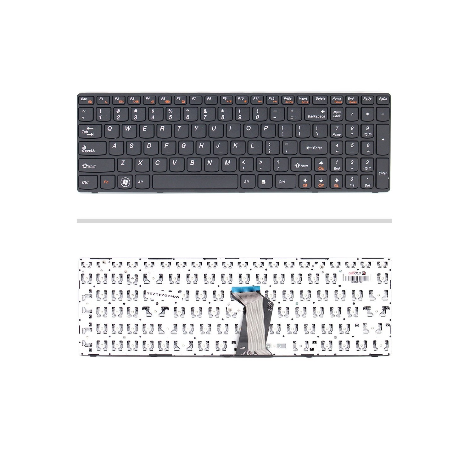 کیبورد لپ‌تاپ لنوو G580 (IdeaPad)