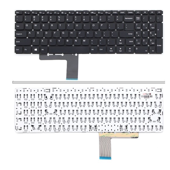 کیبورد لپ‌تاپ لنوو YOGA 510-15 (اینتر کوچک بدون فریم)