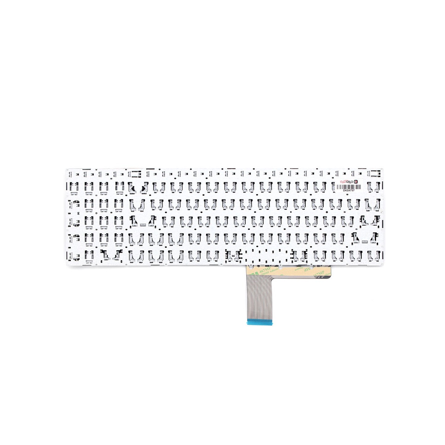 کیبورد لپ‌تاپ لنوو IdeaPad 310-15 (اینتر کوچک بدون فریم)