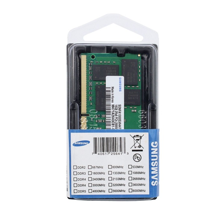رم لپ‌تاپ PC4-2666 سامسونگ 16 گیگابایت (اورجینال)