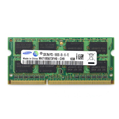 رم لپ‌تاپ PC3-10600 سامسونگ 1333 مگاهرتز 2 گیگابایت (استوک | اورجینال)