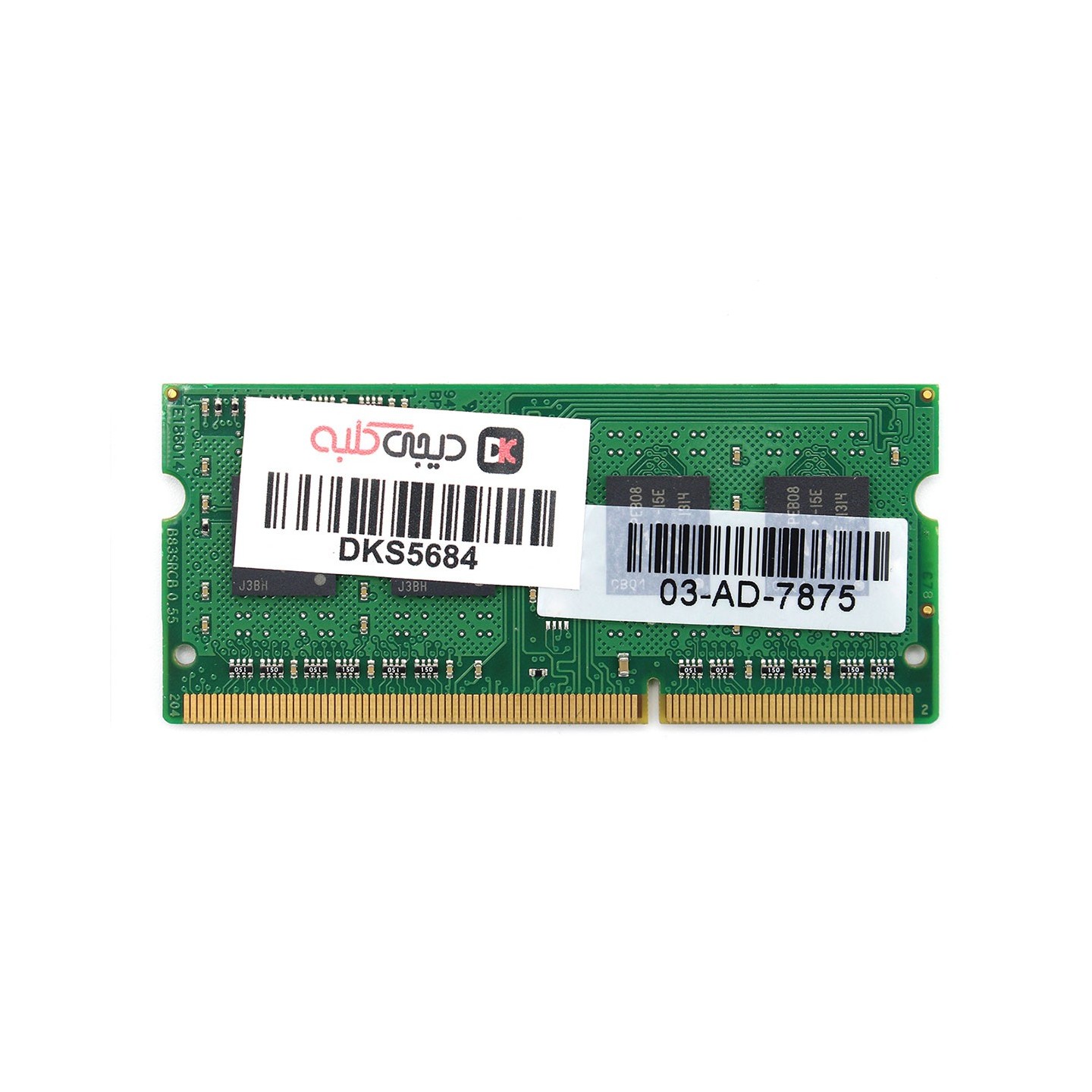 رم لپ‌تاپ PC3-10600 ترنسند 1333 مگاهرتز 4 گیگابایت (استوک | اورجینال)
