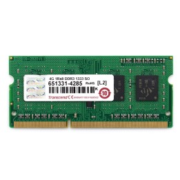رم لپ‌تاپ PC3-10600 ترنسند 1333 مگاهرتز 4 گیگابایت (استوک | اورجینال)