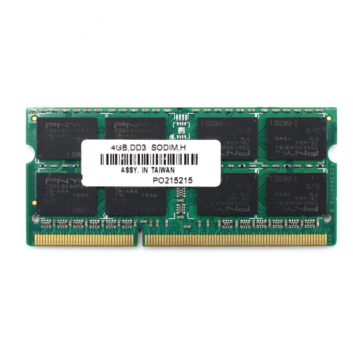رم لپ‌تاپ PC3-10600 پی‌ان‌وای 1333 مگاهرتز 4 گیگابایت (استوک | اورجینال)