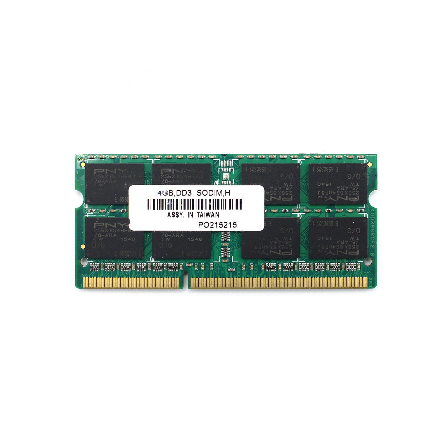 رم لپ‌تاپ PC3-10600 پی‌ان‌وای 1333 مگاهرتز 4 گیگابایت (استوک | اورجینال)