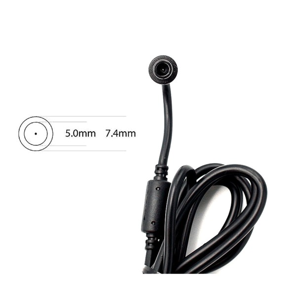 شارژر لپ‌تاپ دل 19.5 ولت 3.34 آمپر (سوکت 5.0 * 7.4)