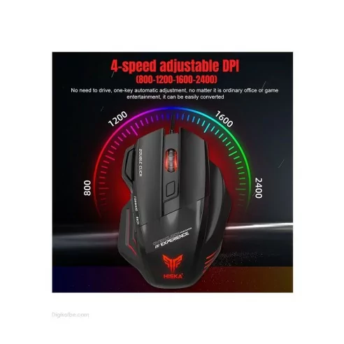ماوس گیمینگ هیسکا HX-MOG310