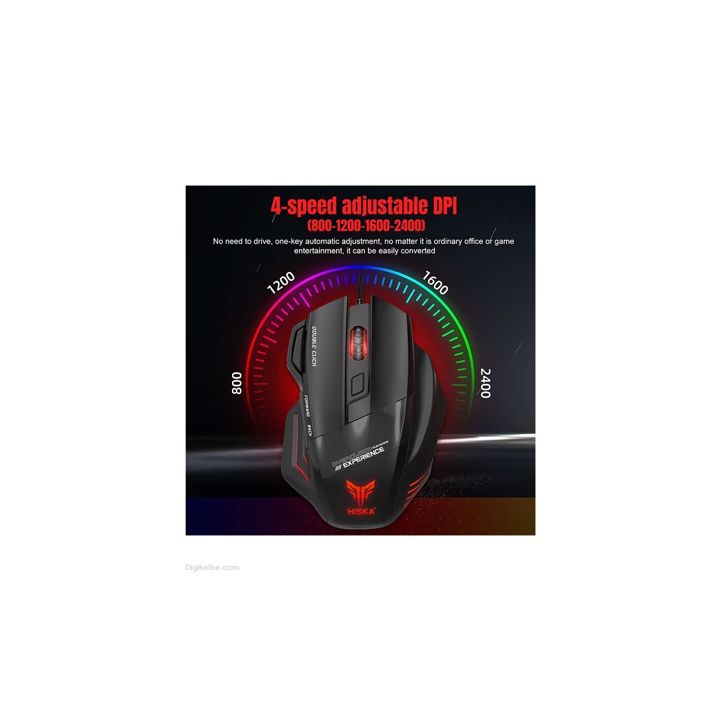 ماوس گیمینگ هیسکا HX-MOG310