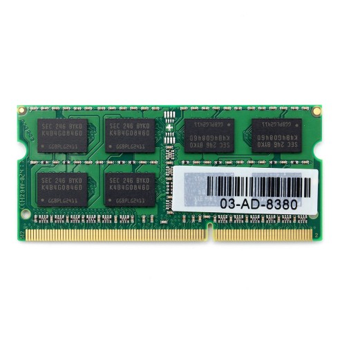 رم لپ‌تاپ PC3-10600 سامسونگ 1333 مگاهرتز 8 گیگابایت (اورجینال)