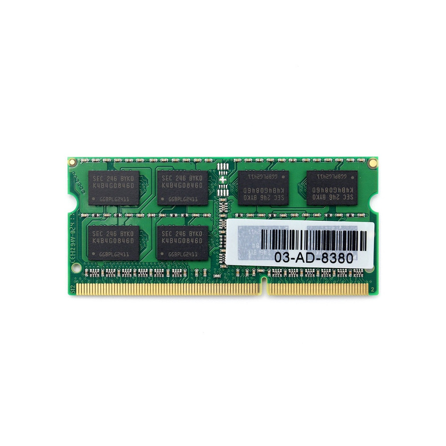 رم لپ‌تاپ PC3-10600 سامسونگ 1333 مگاهرتز 8 گیگابایت (اورجینال)