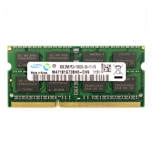 رم لپ‌تاپ PC3-10600 سامسونگ 1333 مگاهرتز 8 گیگابایت (اورجینال)