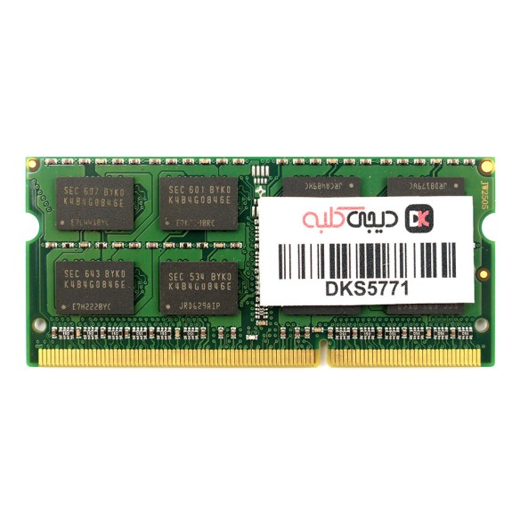 رم لپ‌تاپ PC3-10600 سامسونگ 1333 مگاهرتز 8 گیگابایت (اورجینال)