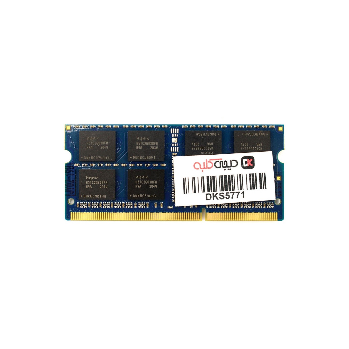 رم لپ‌تاپ PC3L-12800 کینگستون 1600 مگاهرتز 4 گیگابایت (استوک | اورجینال)
