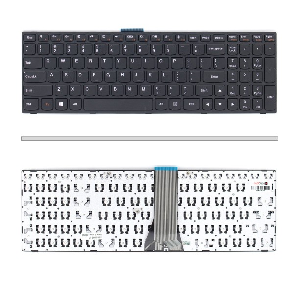 کیبورد لپ‌تاپ لنوو IdeaPad B50-70 (بدون بکلایت و فریم مشکی)