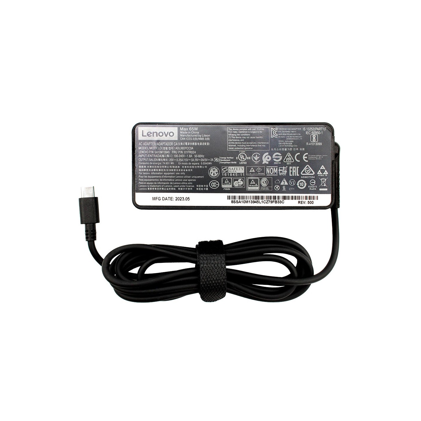 شارژر لپ‌تاپ لنوو L490 (ThinkPad)
