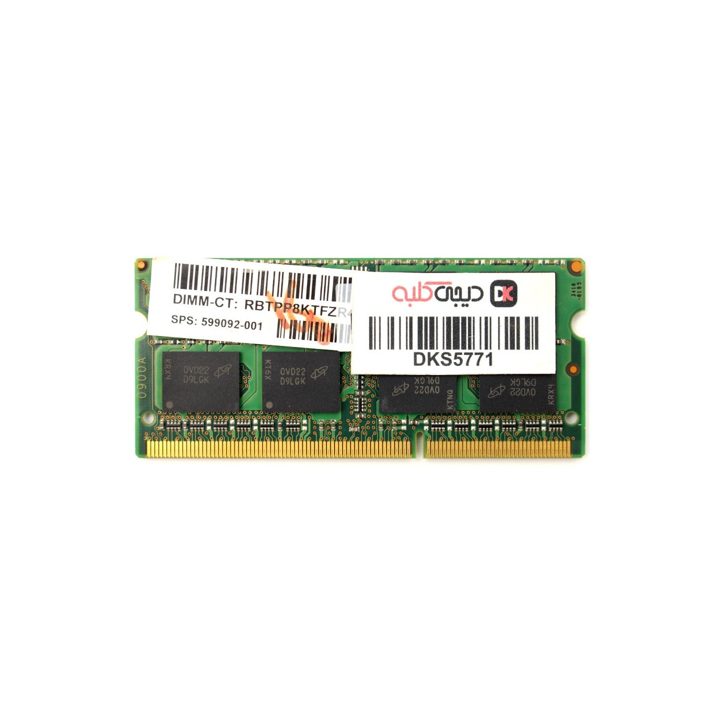 رم لپ‌تاپ PC3-10600 میکرون 1333 مگاهرتز 4 گیگابایت (استوک | اورجینال)