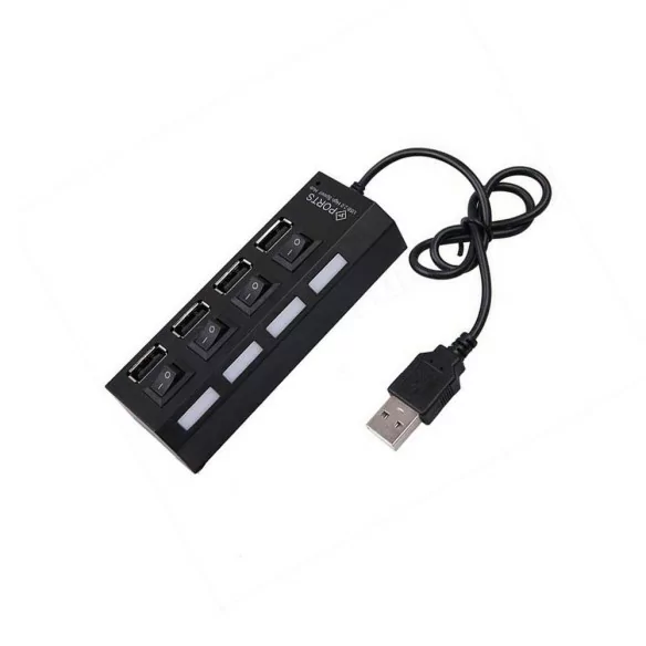 هاب 4 پورت 9017 ونتولینک ( USB2 )