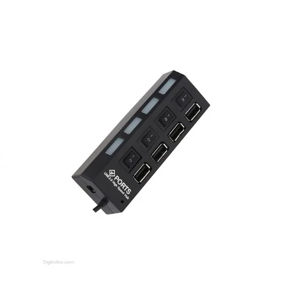 هاب 4 پورت 9017 ونتولینک ( USB2 )