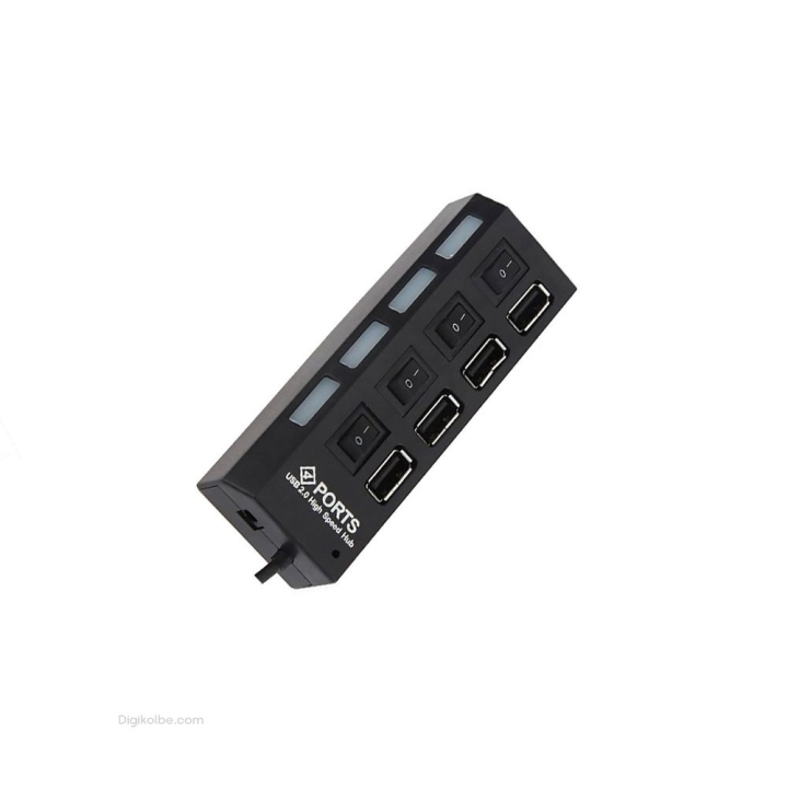 هاب 4 پورت 9017 ونتولینک ( USB2 )