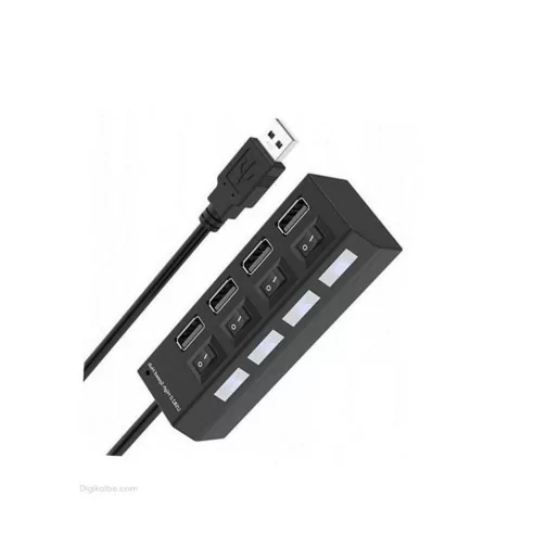 هاب 4 پورت 9017 ونتولینک ( USB2 )